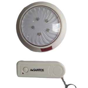 Luminária LED com controle remoto